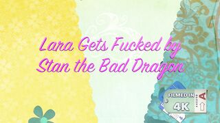 Lara Tinelli -- Lara gets fucked by monster dildo