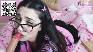 AstridJolie - Daddy Plss? will you Cum inside my Virgin Pussy? Daddy Im Cumming!!