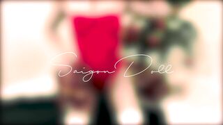 saigon doll Bad Santa Fucks Naughty ASIAN ELF in Red Hot Teddy