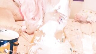 Belle Delphine Ass Painting Set Leaked (Video 1)