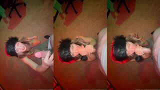 Venessasbutt- christmas blowjob facial