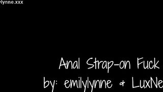Emilylynne - Anal strap-on fuck