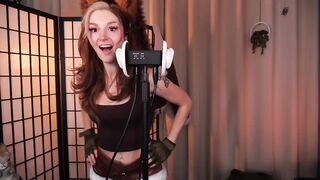 Nutty Chick Ear Eating