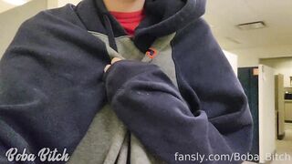 Boba_Bitch - A Little Public Nudity Mini-Dare In My Office Cubicle