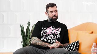 Lena The Plug - Hot Fuck With Adam On Orange Couch