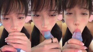 NAY NAY CAT FANTASY DILDO DEEPTHROAT 2