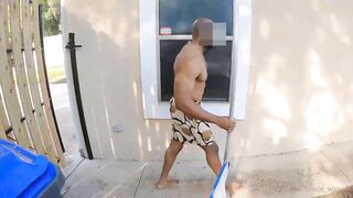 Big Booty Bailey - Outdoor Poolside BBC Hard Fuck