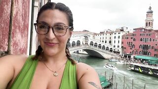 Tati Evans Huge Naked Tits in Public